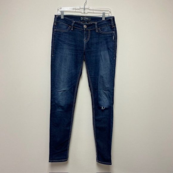 Silver Suki Jegging Jeans, Size‎ 27W/31L, EUC - Picture 1 of 15